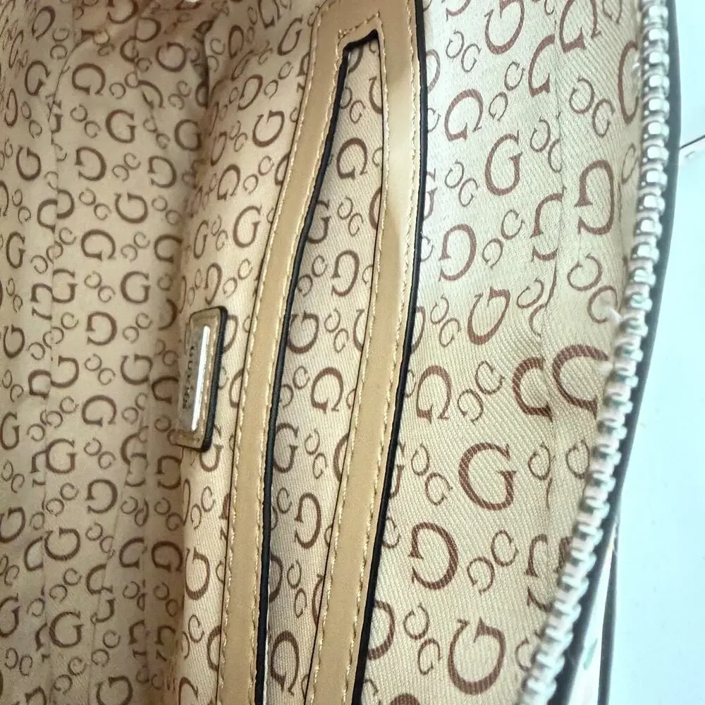 GUESS Simone Cherry Gingham Crossbody Bag Blush Multi NWT PR170614